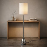 metal floor lamp candy base silver china