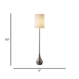 metal floor lamp candy base silver china