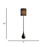 metal floor lamp candy base black 5x6 china