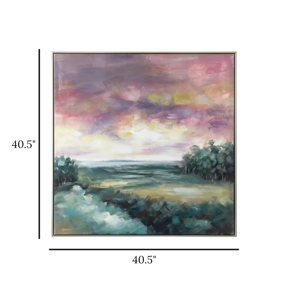 canvas art scenery garden view 40.5''x40.5'' china