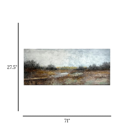 canvas art scenery earthy landscape 27.5''x71'' china