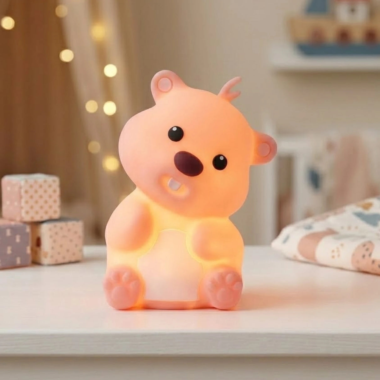 loopy night lamp silicone 6.5"x4.5" china