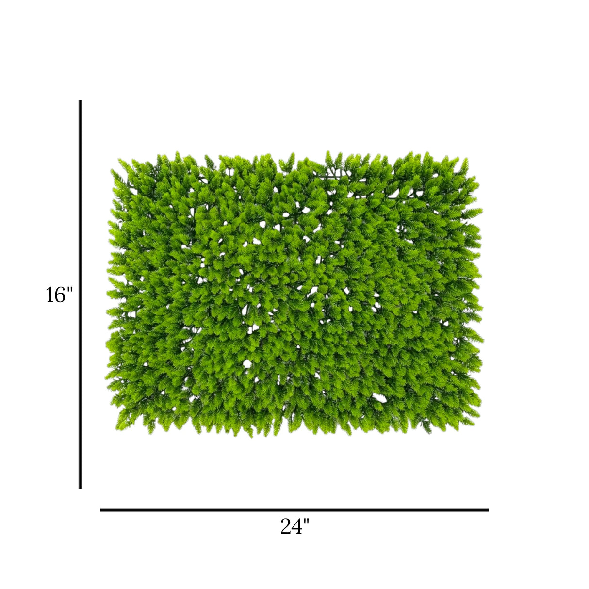 deewari mat foliage green 24"x16" china