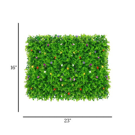 deewari mat foliage flower 23"x16" china