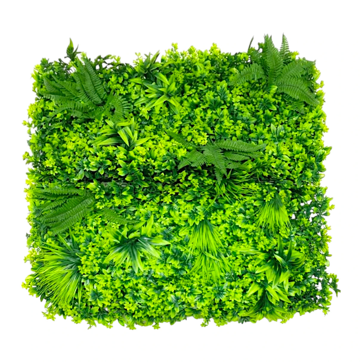 deewari mat grass & leaves green 39"x39" china