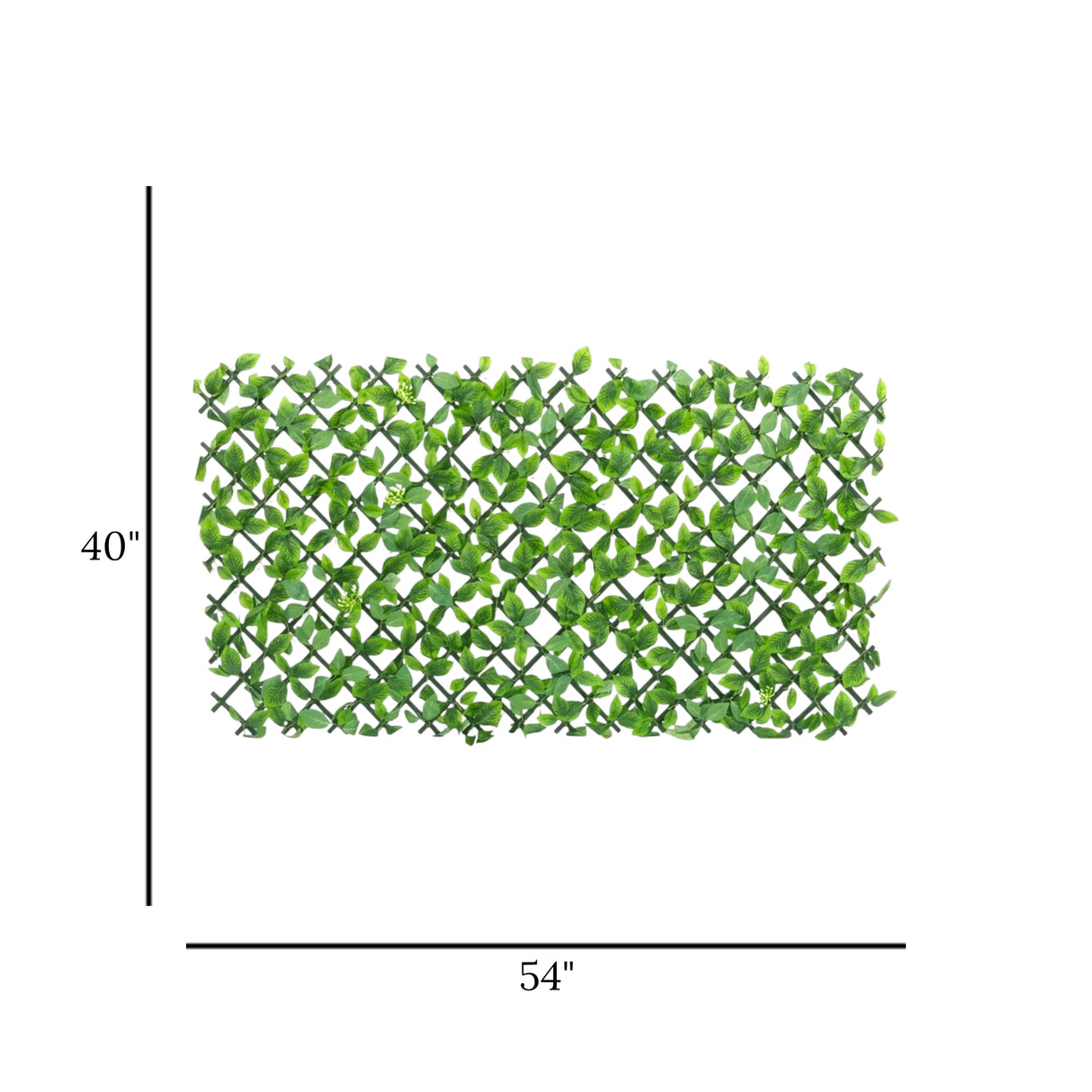 deewari mat hydrangea green 54"x40" china