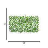deewari mat hydrangea green 54"x40" china