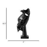 statue silent thinker black 10.5''x3'' china3