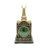 statue makka clock tower black & golden 12''x6'' china