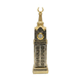 makkah clock tower black & golden 10''x2.5'' china