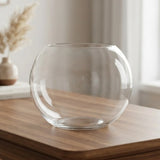decorative glass fish bowl 7''x6'' china\