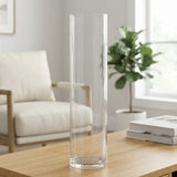 glass vase 20"x4" china