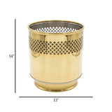 metal planter net golden 14x13 4499