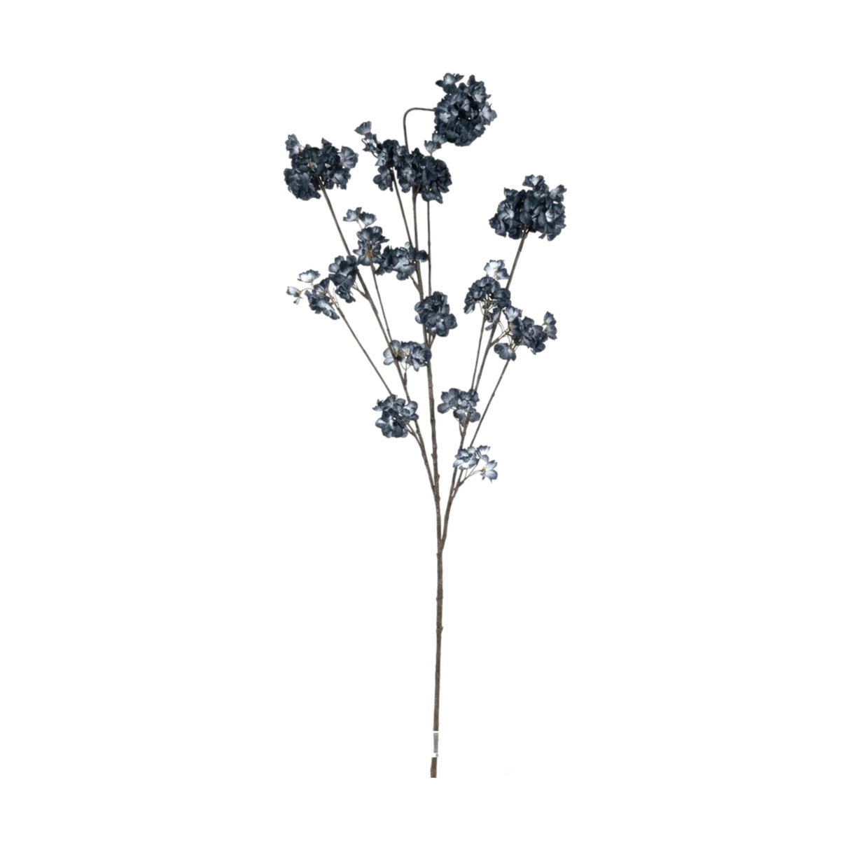 flower branch fucsia 2tone grey  46'' china