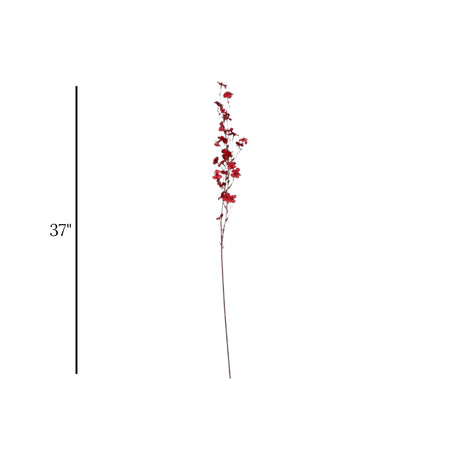 flower branch plum blossom maroon 37'' china