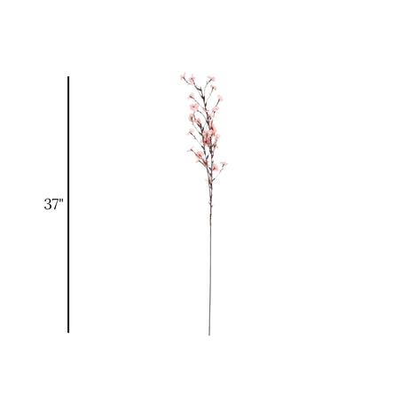 flower branch plum blossom 2tone pink 37'' china