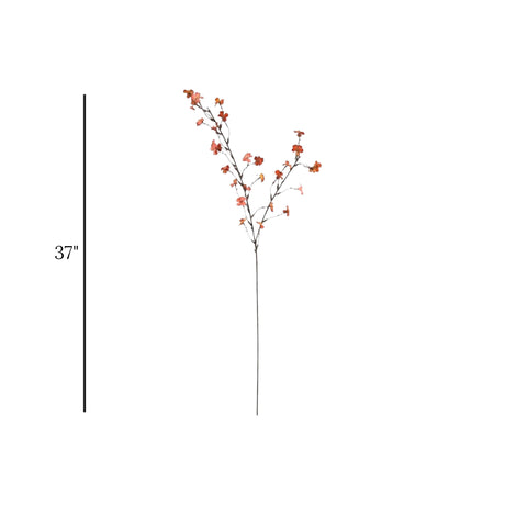 flower branch plum blossom 2tone peach 37'' china
