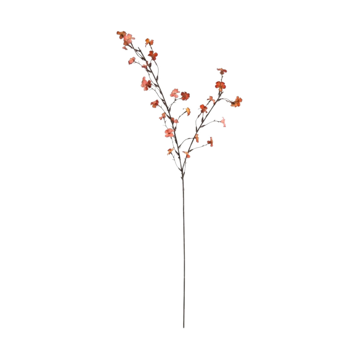 flower branch plum blossom 2tone peach 37'' china