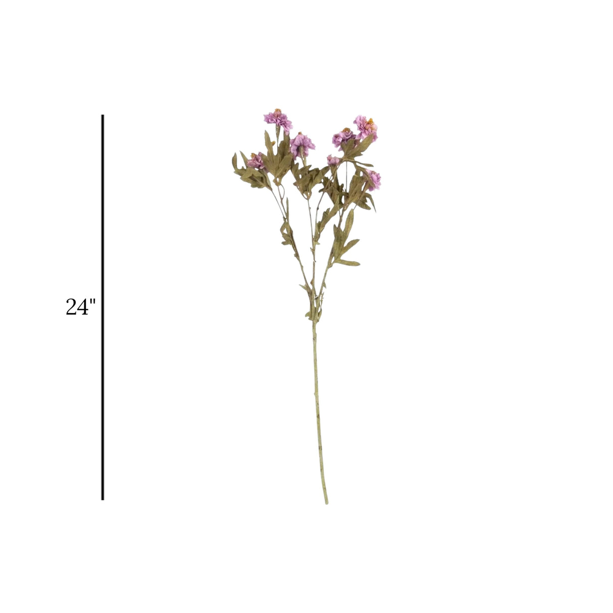 flower branch daisy purple 24" china