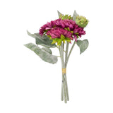 flower bunch florist daisy purple 17" china