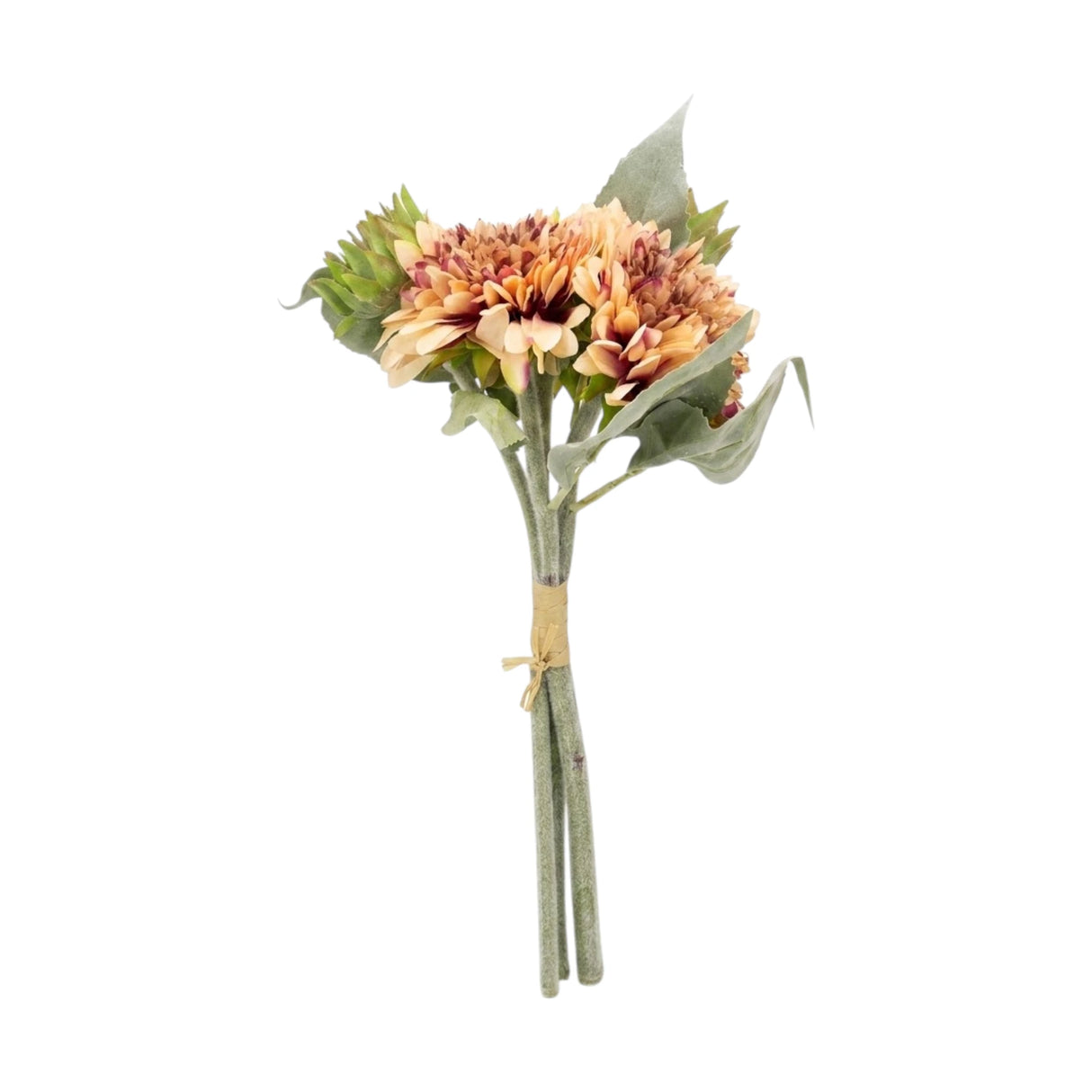 flower bunch florist 2tone peach 17" china