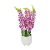 flower pot ceramic purple orchid 15''x4'' china