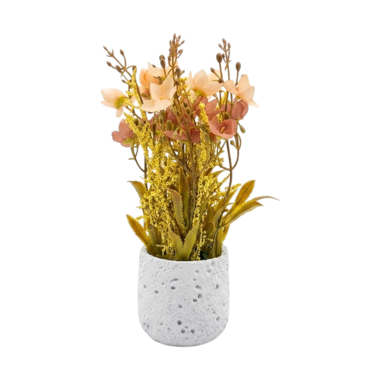 flower pot ceramic peach blossom 11x3 china