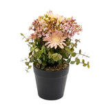 flower pot plastic purple florist daisy 9x3.3 china