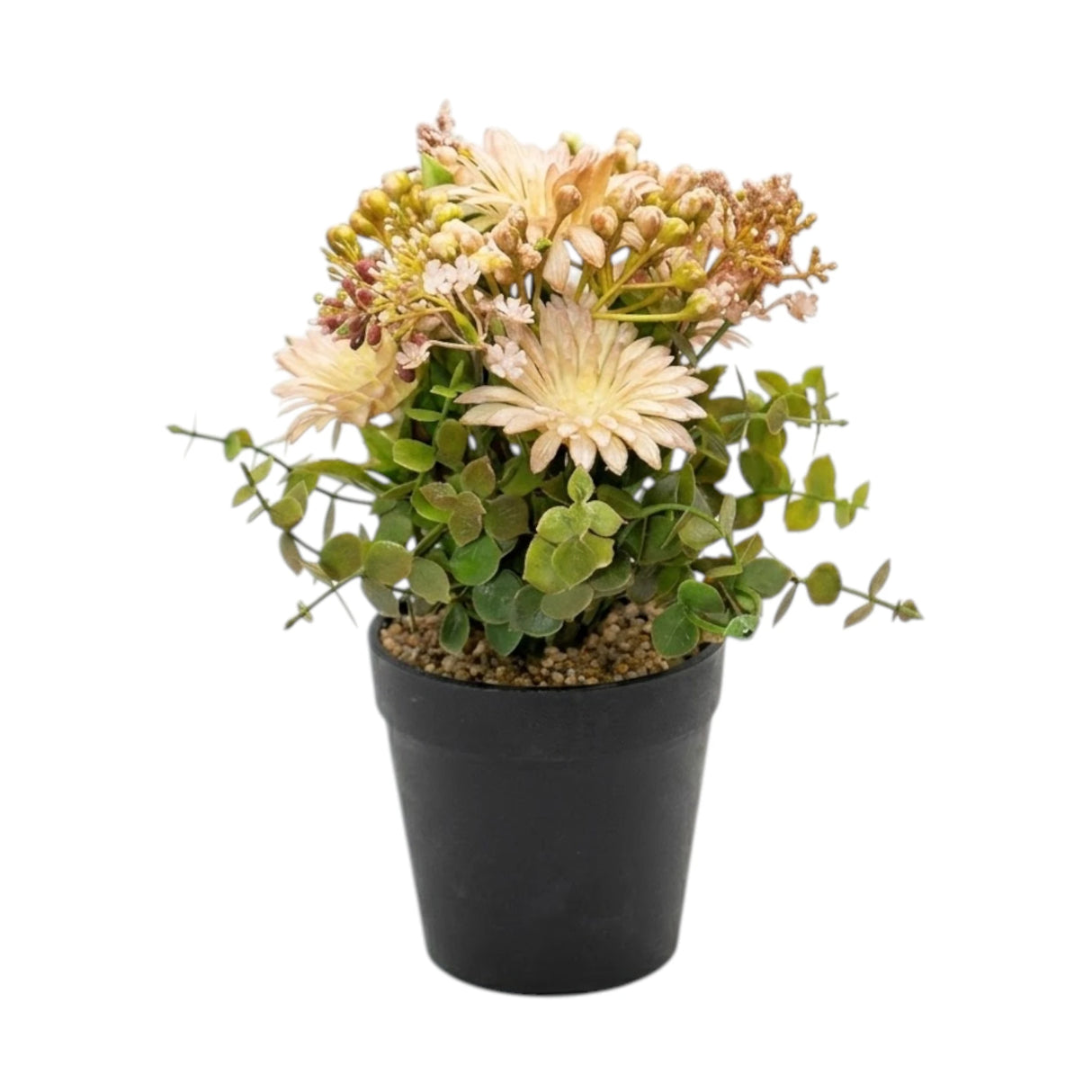 flower pot plastic brown florist daisy 9x3.3 china