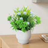 flower pot plastic blue mums 9x4 china