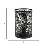 metal led lantern black 8''x5'' china