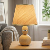 wooden table lamp candy 16.5''x10'' china