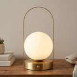 table touch lamp globe golden 10x5 china