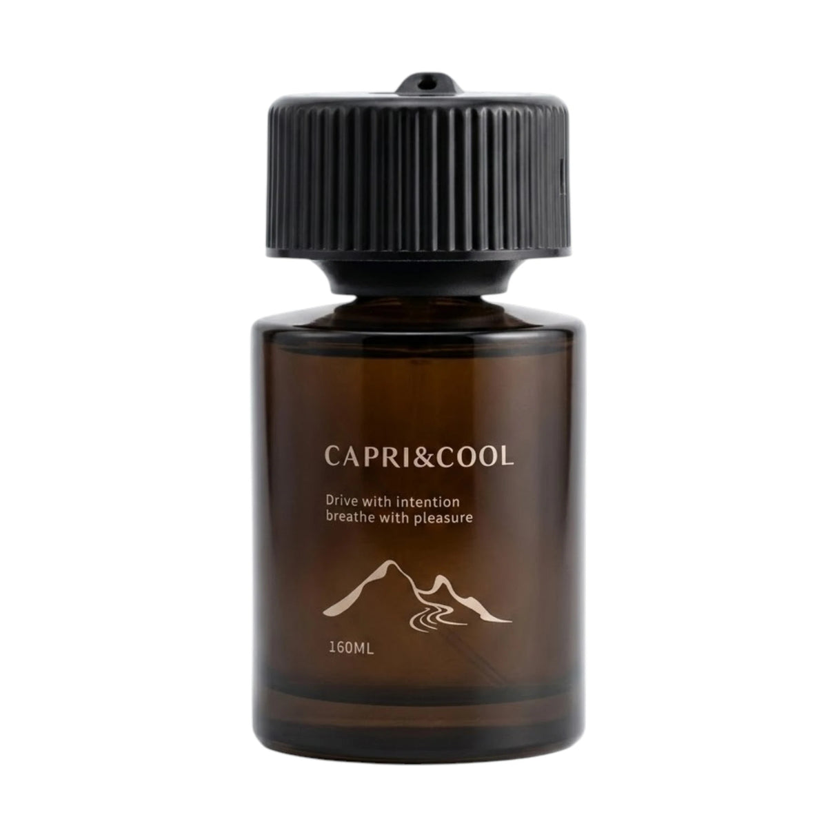 aroma diffuser capri & cool black 5"x2.5" china