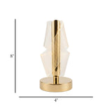 acrylic touch lamp curved golden 8x4 china