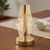 acrylic touch lamp curved golden 8x4 china