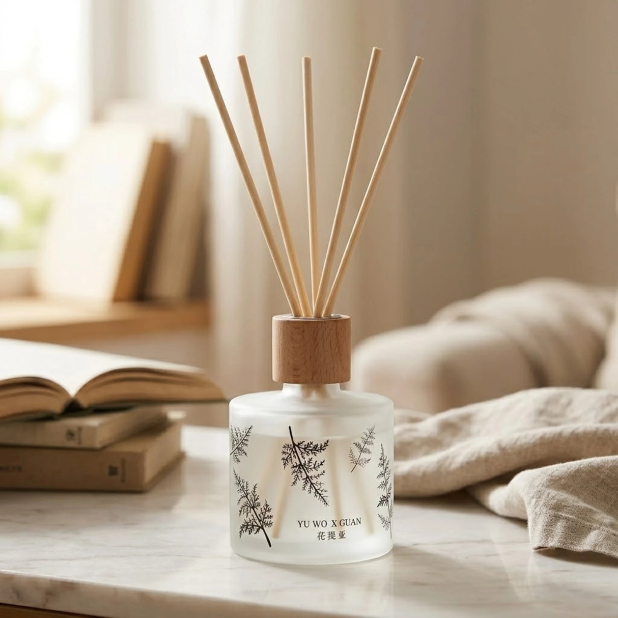 diffuser white tea flavor 200ml 4.5"x3" china