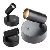 magnetic led spotlight black 4.5x3 china