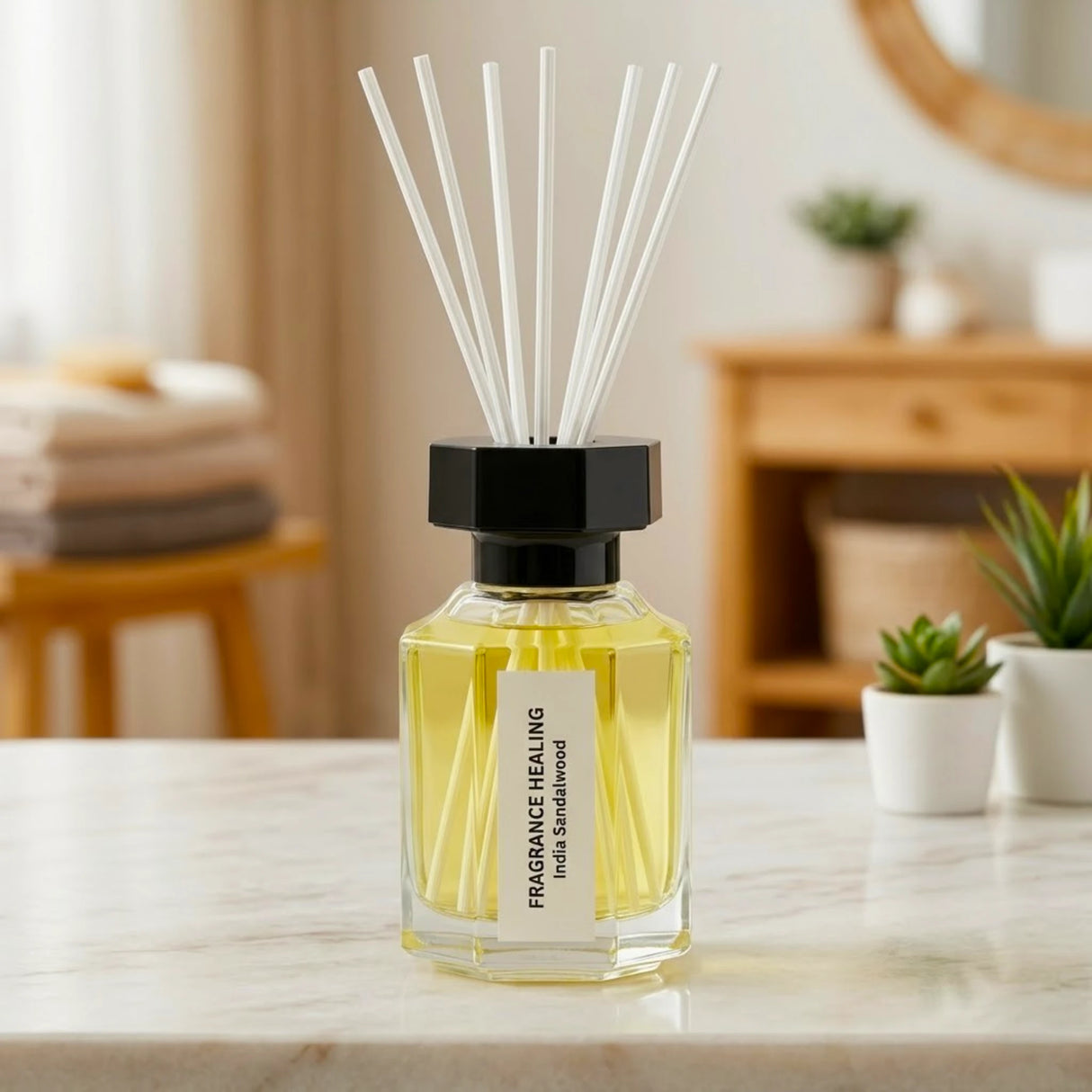 diffuser fragrance healing yellow 120ml 4.5"x2.5" china