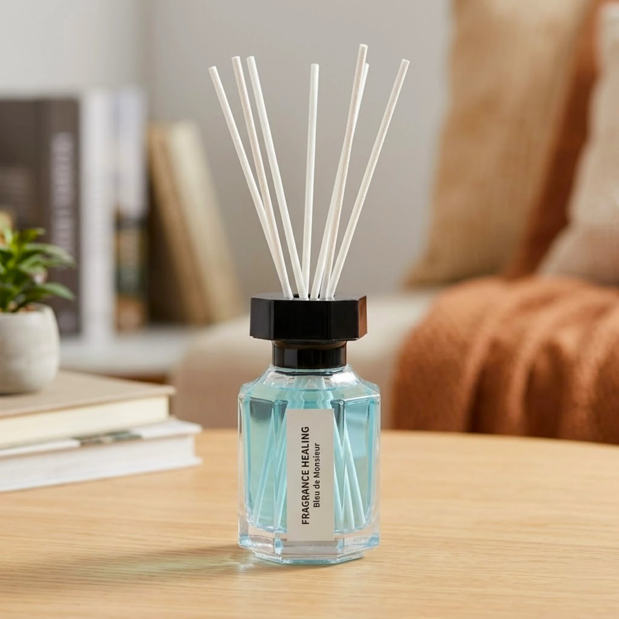 diffuser fragrance healing blue 120ml 4.5"x2.5" china
