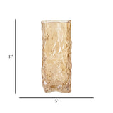 glass vase transparent 11''x5'' china