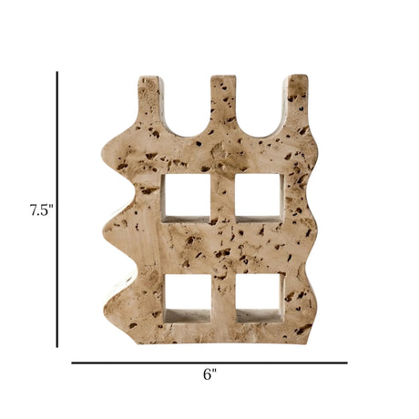 sculpture travertine 7.5''x6'' china