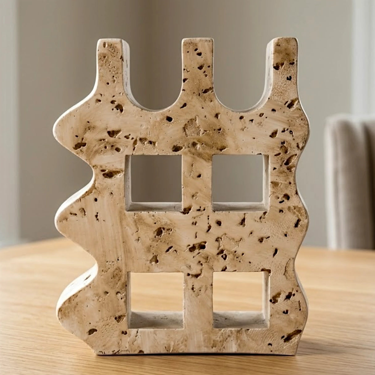 sculpture travertine 7.5''x6'' china