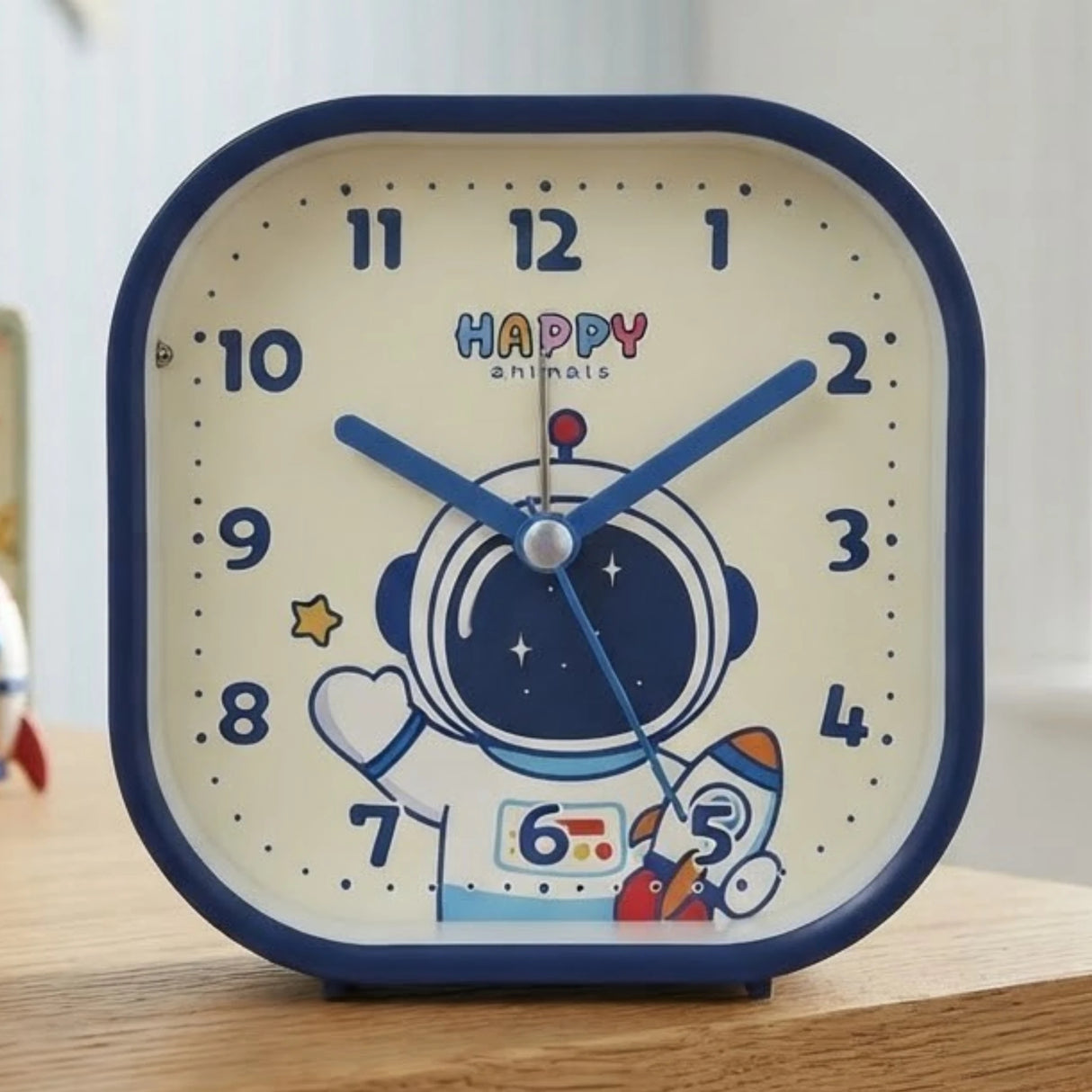 alarm clock astronaut blue 4''x4'' china