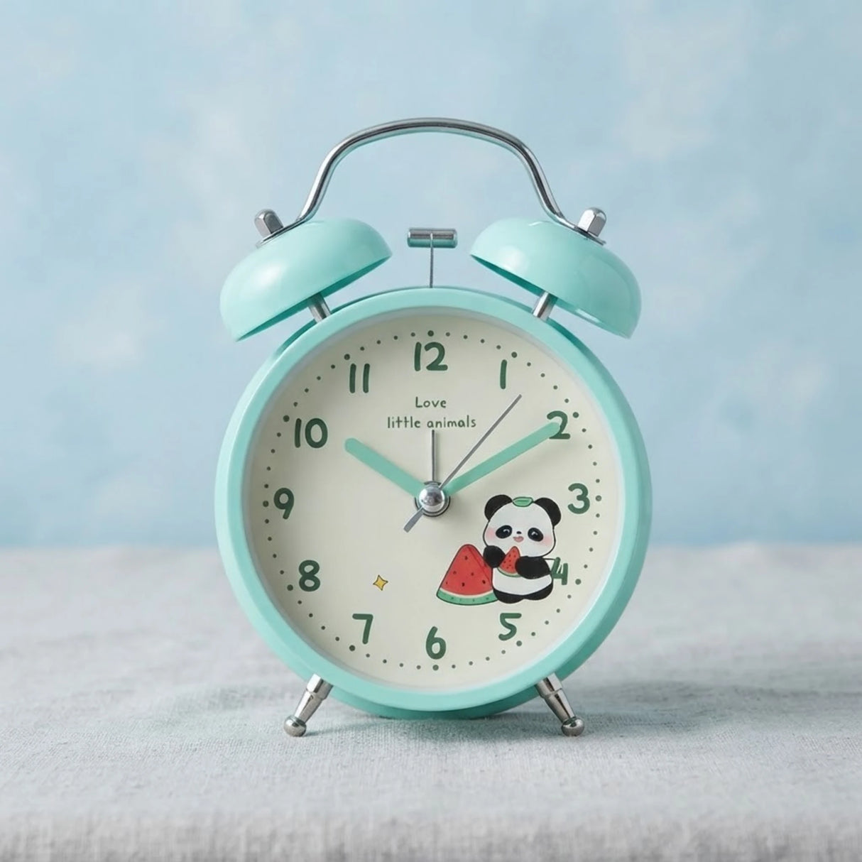alarm clock panda watermelon 6''x4'' china