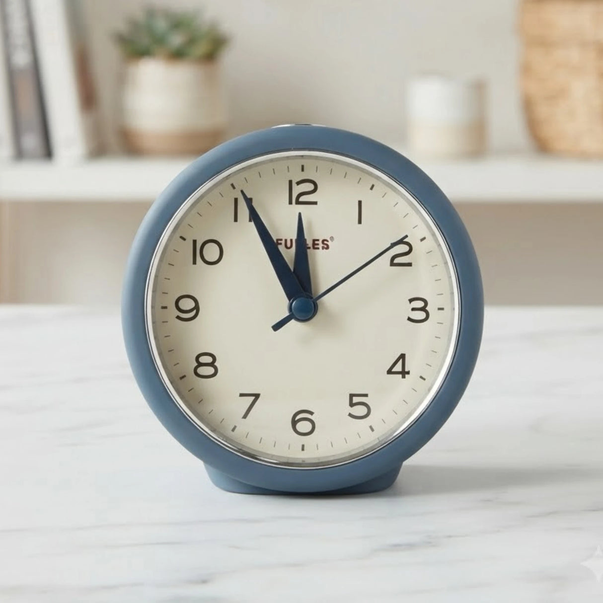 alarm clock dark grey 4''x4'' china