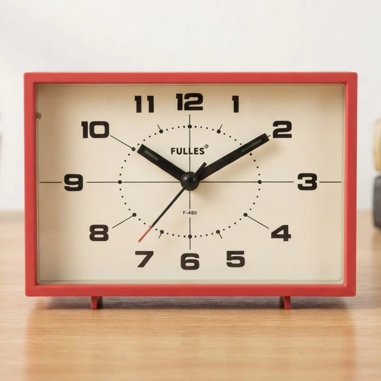 alarm clock rectangle pink 6''x4'' china