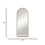 standing mirror wooden arch skin 63''x23'' china