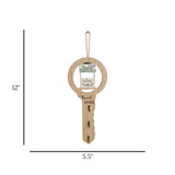 key hook wooden 3s skin 12"x5.5" china