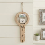 key hook wooden 3s skin 12"x5.5" china